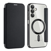  Techsuit - SmartMag Könyves Tok - Samsung Galaxy A15 4G / A15 5G - Fekete tok - 0. kép