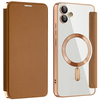  Techsuit - SmartMag könyv tok - Samsung Galaxy A05 - Barna - 0. kép