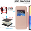  Techsuit - SmartMag könyvtok - Samsung Galaxy A15 4G / A15 5G - Rózsaszín tok - 3. kép