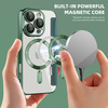  Techsuit - SmartMag könyvtok - iPhone 16 Pro Max - Zöld tok - 4. kép