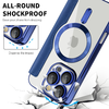  Techsuit - SmartMag Könyv Tok - iPhone 16 Pro Max - Kék tok - 2. kép