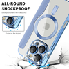  Techsuit - SmartMag Könyv Tok - iPhone 16 Pro Max - Világoskék tok - 2. kép
