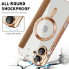  Techsuit - SmartMag könyvtok - iPhone 16 Plus - Barna tok - 2. kép