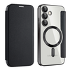  Techsuit - SmartMag könyv tok - Samsung Galaxy S23 - Fekete - 0. kép