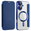  Techsuit - SmartMag Könyv Tok - iPhone 16 Plus - Kék tok - 0. kép