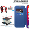  Techsuit - SmartMag Könyv Tok - iPhone 16 Plus - Kék tok - 3. kép