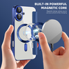  Techsuit - SmartMag Könyv Tok - iPhone 16 Plus - Kék tok - 4. kép