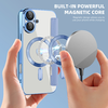  Techsuit - SmartMag könyvtok - iPhone 16 Plus - Világoskék tok - 0. kép