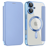  Techsuit - SmartMag könyvtok - iPhone 16 Plus - Világoskék tok - 2. kép