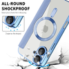  Techsuit - SmartMag könyvtok - iPhone 16 Plus - Világoskék tok - 4. kép