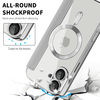  Techsuit - SmartMag könyv tok - iPhone 16 Plus - Szürke - 2. kép