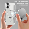  Techsuit - SmartMag könyv tok - iPhone 16 Plus - Szürke - 4. kép
