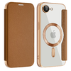  Techsuit - SmartMag könyv tok - iPhone 16-hoz - Barna - 0. kép