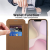  Techsuit - SmartMag könyv tok - iPhone 16-hoz - Barna - 3. kép