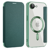  Techsuit - SmartMag Könyv Tok - iPhone 16e - Zöld tok - 0. kép