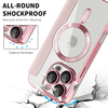  Techsuit - SmartMag Könyv Tok - iPhone 16 Pro - Rózsaszín tok - 2. kép
