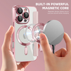  Techsuit - SmartMag Könyv Tok - iPhone 16 Pro - Rózsaszín tok - 4. kép