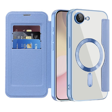  Techsuit - SmartMag telefontok - iPhone 16e - Világoskék tok
