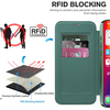  Techsuit – SmartMag könyvtok – iPhone 16 – Zöld tok - 3. kép