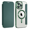  Techsuit - SmartMag Könyvtok - iPhone 15 Pro Max - Zöld tok - 0. kép