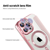  Techsuit - SmartMag Könyv Tok - iPhone 15 Pro - Rózsaszín tok - 1. kép