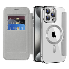  Techsuit - SmartMag Telefontok - iPhone 15 Pro - Szürke tok