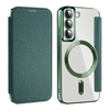  Techsuit - SmartMag könyvtok - Samsung Galaxy S22 5G - Zöld tok - 2. kép