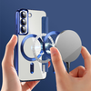  Techsuit - SmartMag könyvtok - Samsung Galaxy S22 5G - Kék tok - 3. kép