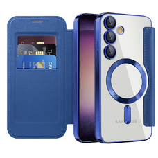  Techsuit - SmartMag Könyv Tok - Samsung Galaxy S23 - Kék tok