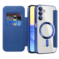  Techsuit - SmartMag Könyvtok - Samsung Galaxy A15 4G / A15 5G - Kék tok
