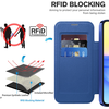  Techsuit - SmartMag Könyvtok - Samsung Galaxy A15 4G / A15 5G - Kék tok - 3. kép