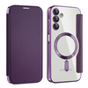  Techsuit - SmartMag Könyv Tok - Samsung Galaxy A15 4G / A15 5G - Lila tok - 0. kép