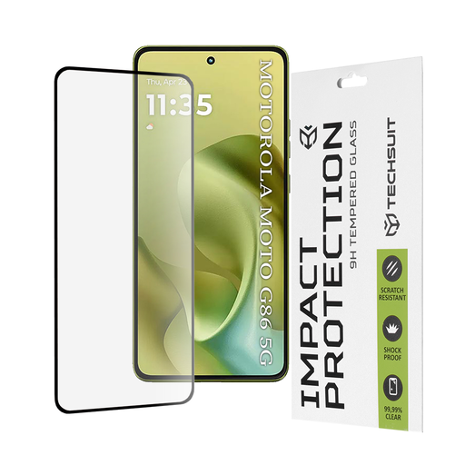 Techsuit - 111D Teljes Borítású / Teljes Ragasztású Üveg - Motorola Moto G86 - Fekete üvegfólia Techsuit - 111D Teljes Borítású / Teljes Ragasztású Üveg - Motorola Moto G86 - Fekete üvegfólia
