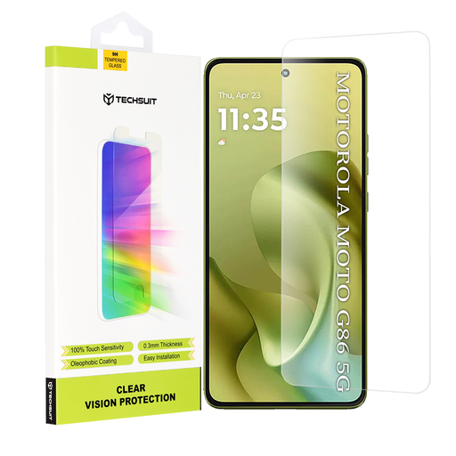 Techsuit - Tiszta Látás Üveg - Motorola Moto G86 - Átlátszó üvegfólia Techsuit - Tiszta Látás Üveg - Motorola Moto G86 - Átlátszó üvegfólia