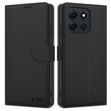 Tech-protect Wallet Motorola Moto G86 5G fekete tok