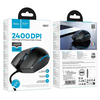 HOCO gaming vezetékes USB A számítógépes egér 2400 dpi GM37 fekete - 4. kép