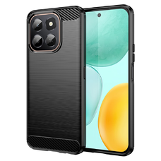  Techsuit - Karbonszilikon - Honor X6c - Fekete tok