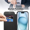  Techsuit - SmartMag könyvtok - iPhone 15 - Fekete tok - 3. kép