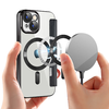  Techsuit - SmartMag könyvtok - iPhone 15 - Fekete tok - 4. kép