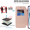  Techsuit - SmartMag Könyvtok - iPhone 15 - Rózsaszín tok - 2. kép