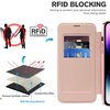  Techsuit - SmartMag könyvtok - iPhone 14 Pro Max - Rózsaszín tok - 2. kép