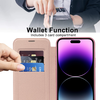  Techsuit - SmartMag könyvtok - iPhone 14 Pro Max - Rózsaszín tok - 3. kép