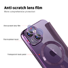 Techsuit - SmartMag Könyvtok - iPhone 15 - Lila tok - 0. kép