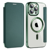 Techsuit - SmartMag Könyvtok - iPhone 14 Pro Max - Zöld tok - 0. kép