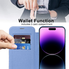  Techsuit - SmartMag Könyv Tok - iPhone 14 Pro Max - Világoskék tok - 3. kép