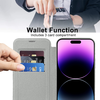  Techsuit - SmartMag Könyv Tok - iPhone 14 Pro Max - Szürke tok - 3. kép
