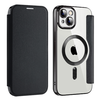  Techsuit - SmartMag Könyvtok - iPhone 14 - Fekete tok - 0. kép