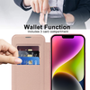  Techsuit - SmartMag Könyv Tok - iPhone 14 - Rózsaszín tok - 3. kép