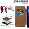  Techsuit - SmartMag Könyv Tok - iPhone 13 Pro - Barna tok - 2. kép
