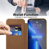  Techsuit - SmartMag Könyv Tok - iPhone 13 Pro - Barna tok - 3. kép